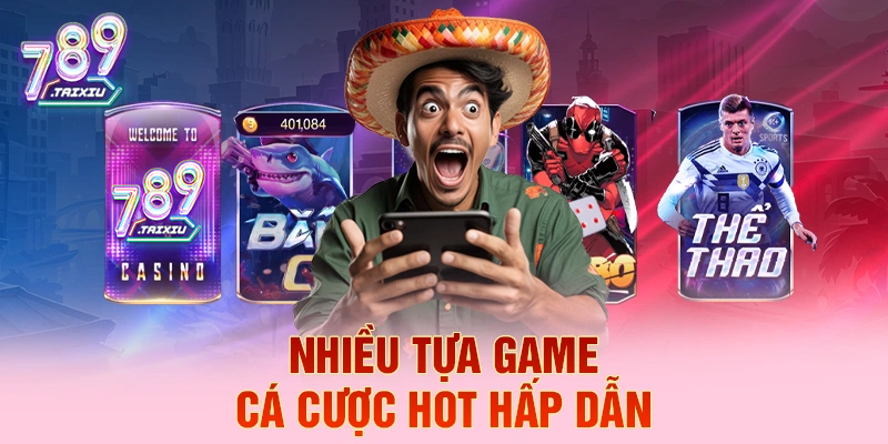Các trò chơi cá cược hot tại bj88
